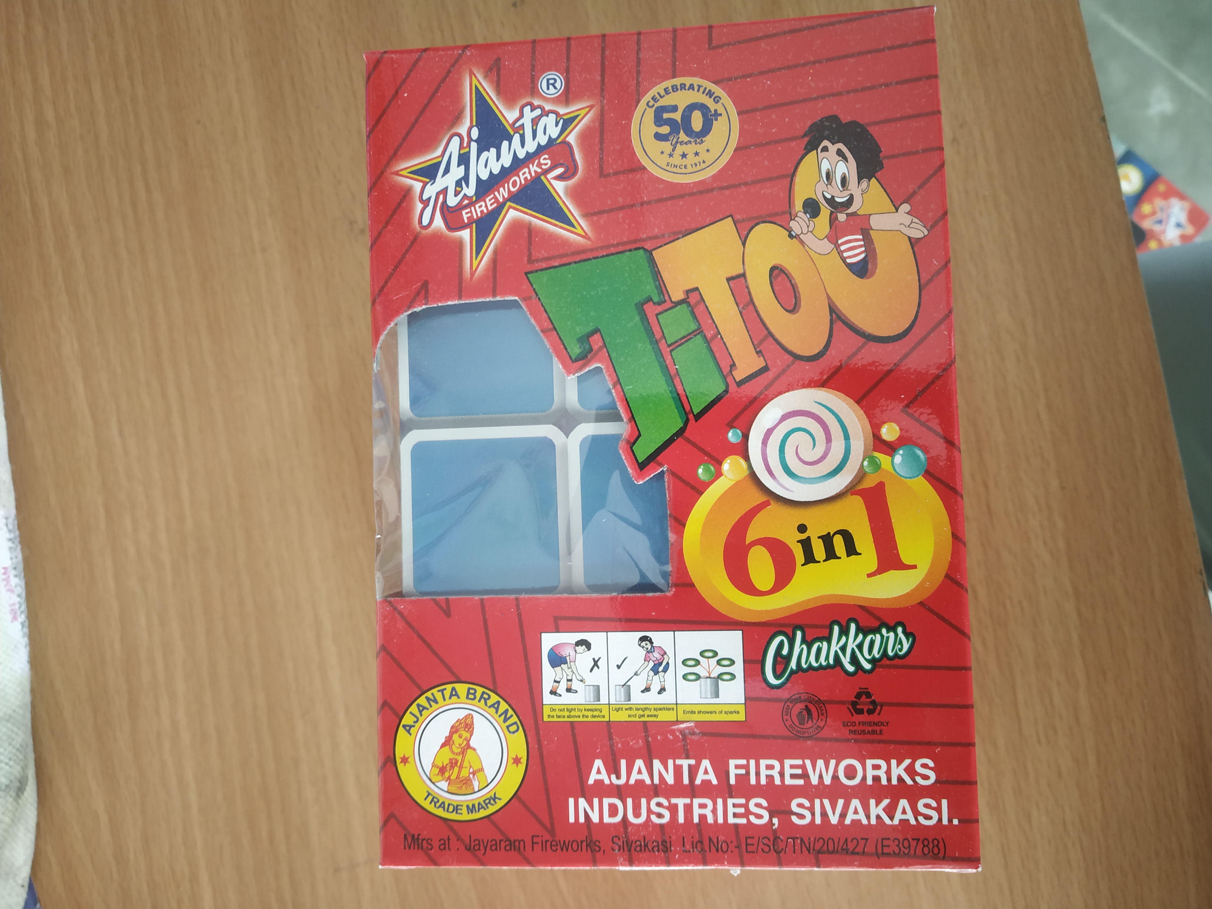 TITOO 6  IN 1 CHAKKAR